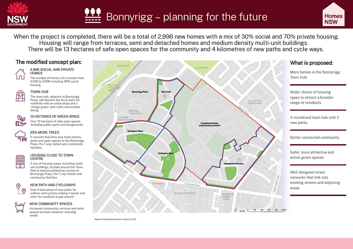 Bonnyrigg Planning for the Future infographic